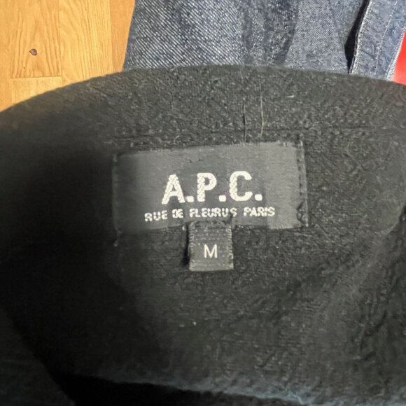 Vintage APC Heavyweight Cotton Button Down Size M - Picture 3 of 7
